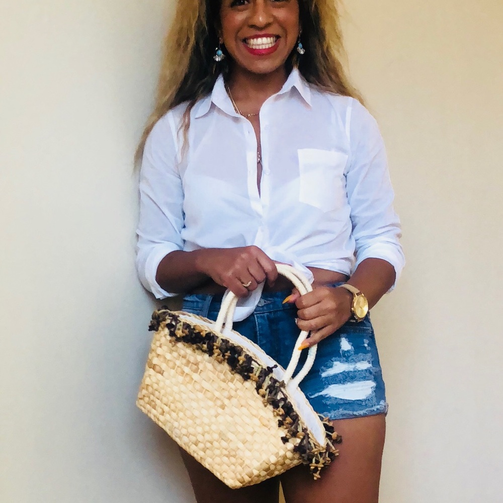 Cute Straw Purse